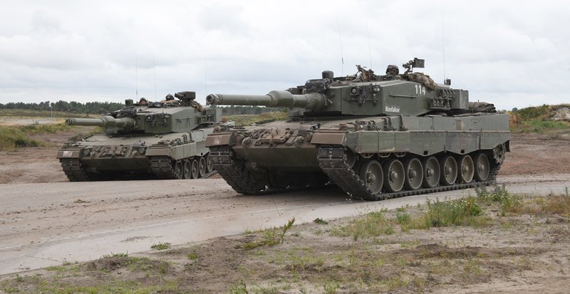 The Netherlands and Denmark send Leopard 2 tanks to Ukraine