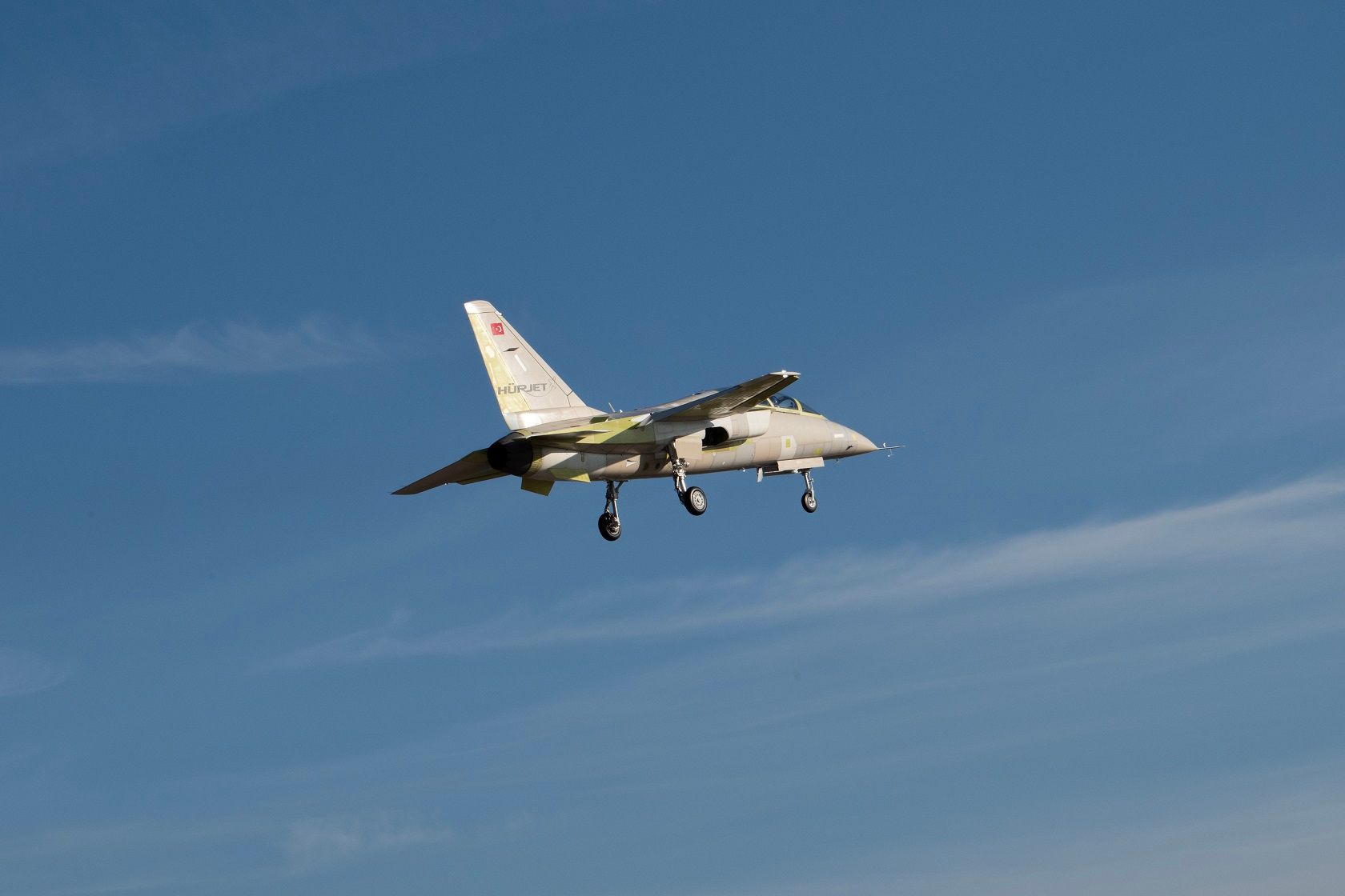 Hürjet Flew at 250 Knot