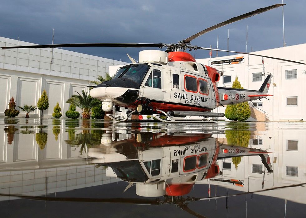 ASELSAN will modernise the Coast Guard AB-412EPs