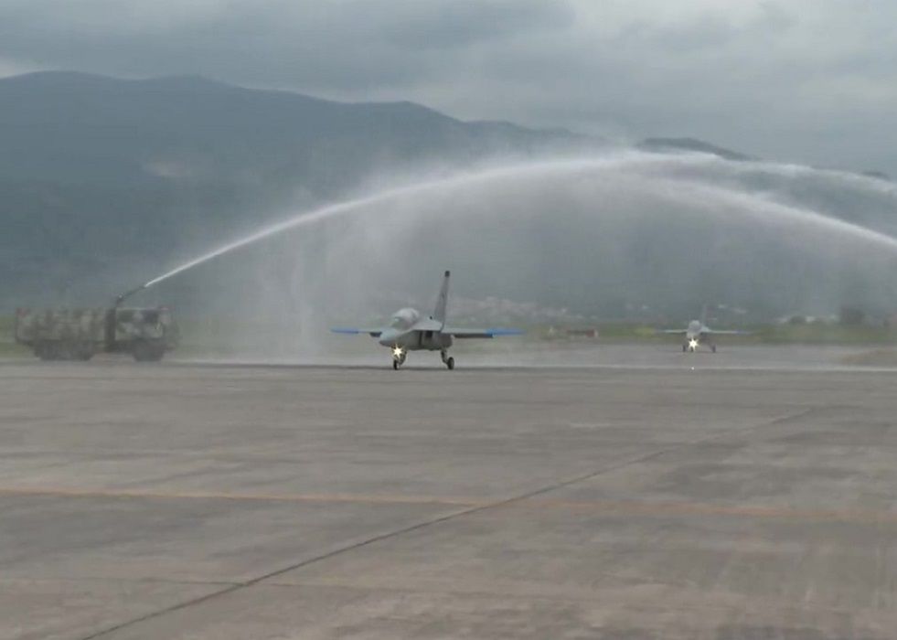 Greece Received the First two M-346 Trainers 