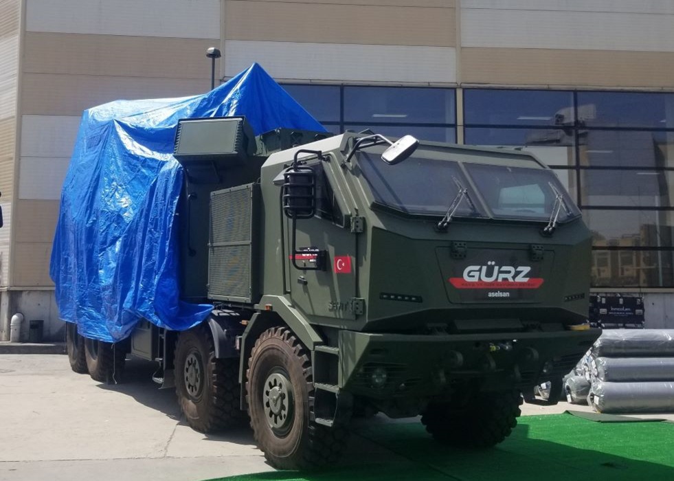 ASELSAN Introduces GÜRZ Air and Missile Defence System