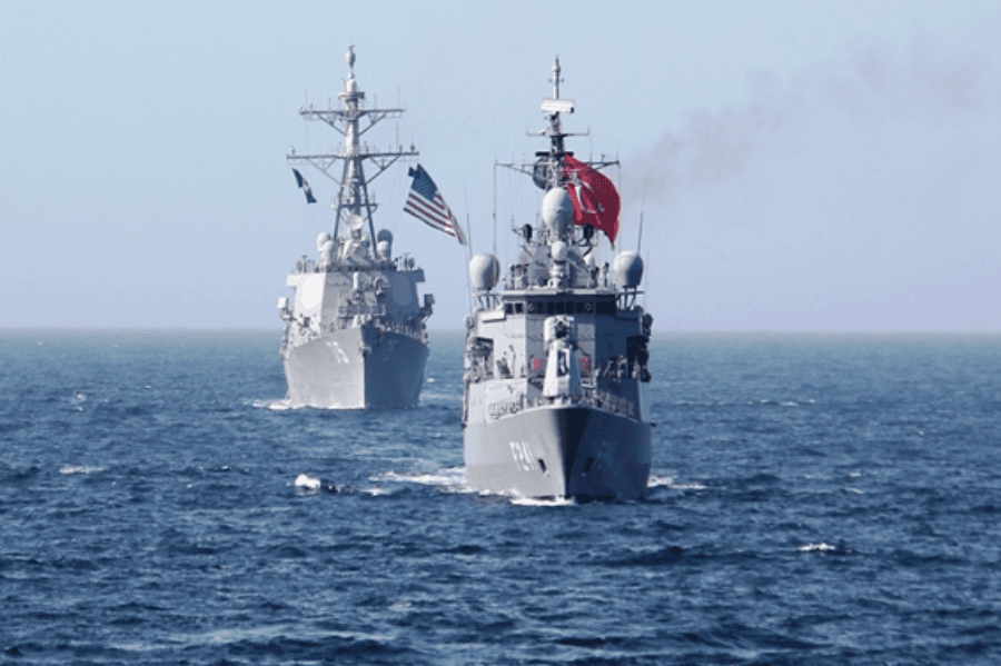 US and Turkish Navy in the Black Sea