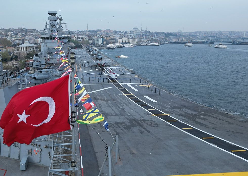Largest Naval Parade at the Anniversary of the Republic