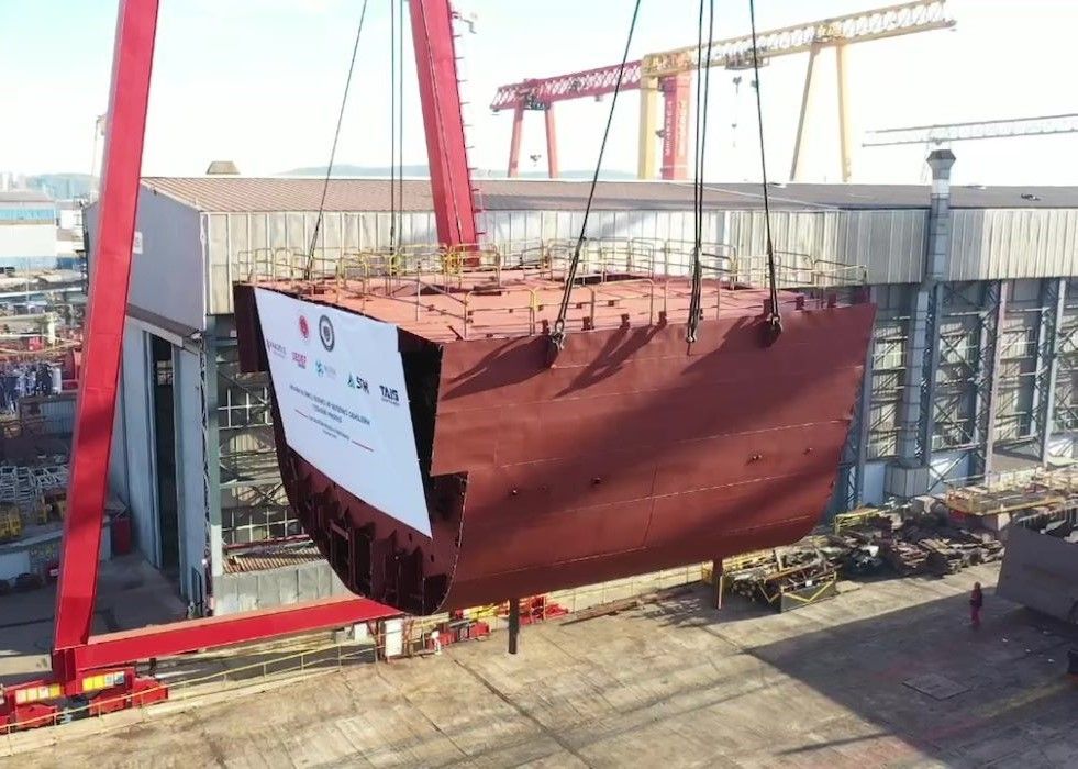 ADIK Lays the Keel of TCG Izmir (F-516) Frigate