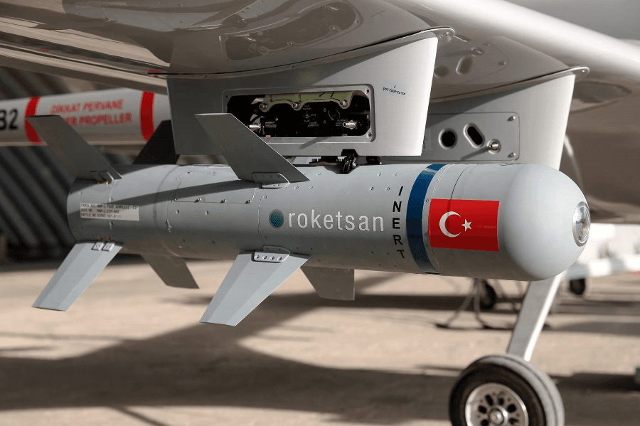 TB2 Hit Pınar 6 at Denizkurdu Drill