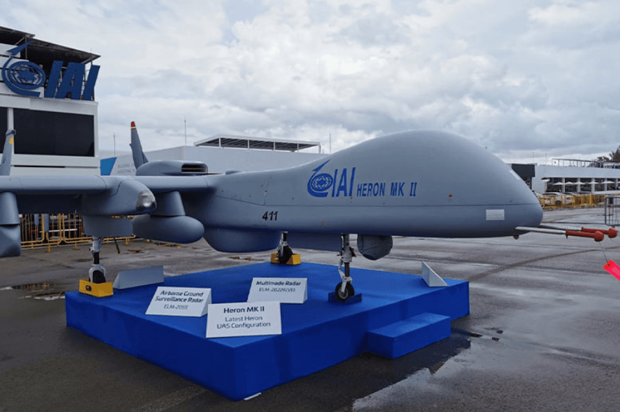 Indian Army has leased four Heron UAVs