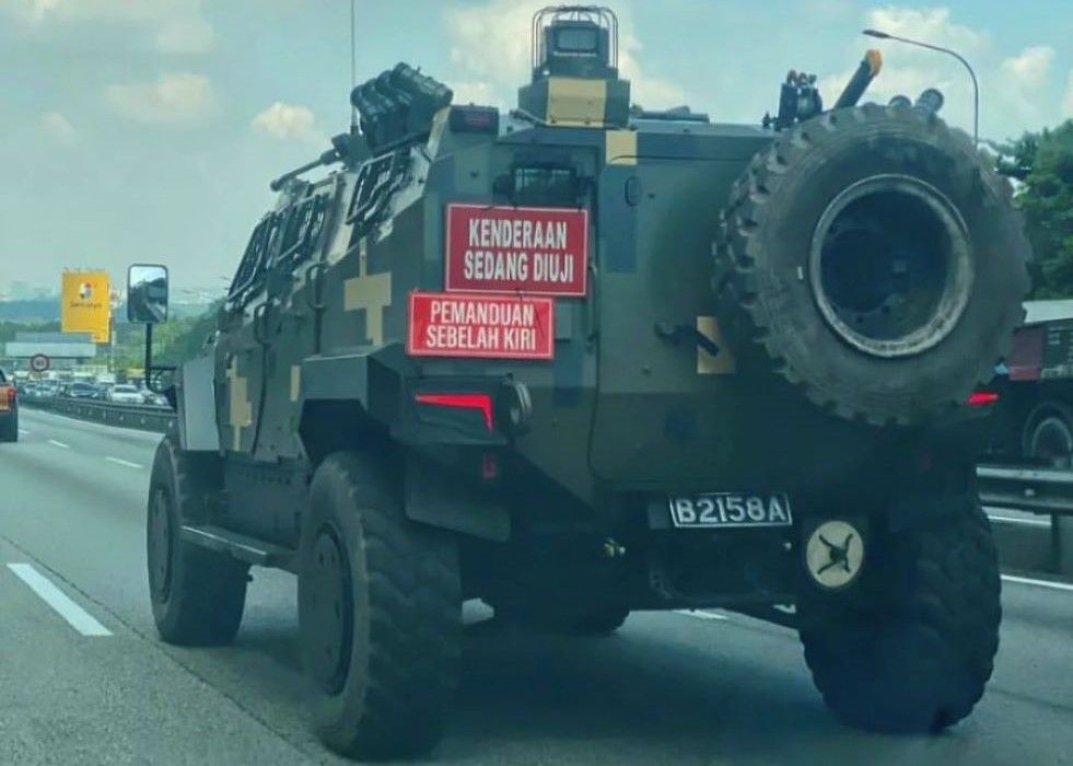 Nurol Makina's NMS 4x4 Spotted in Malaysia