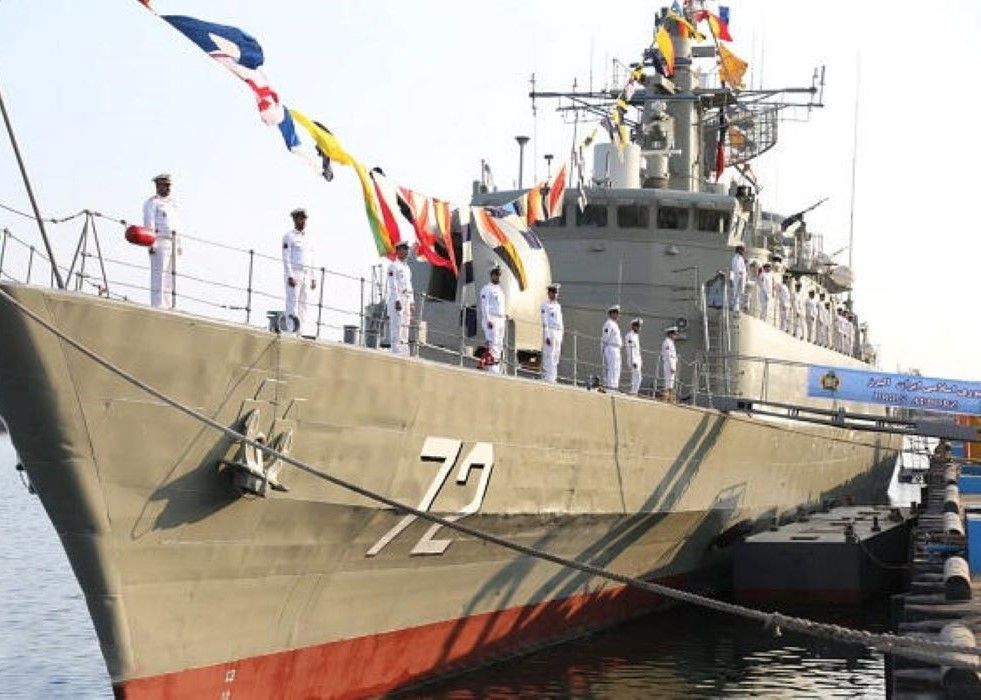 Iran Deploys IRIS Alborz Frigate to the Red Sea