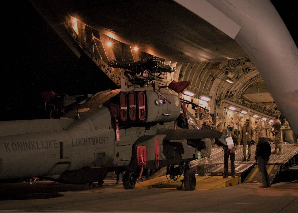 Netherlands Receives Two AH-64E Attack Helicopters