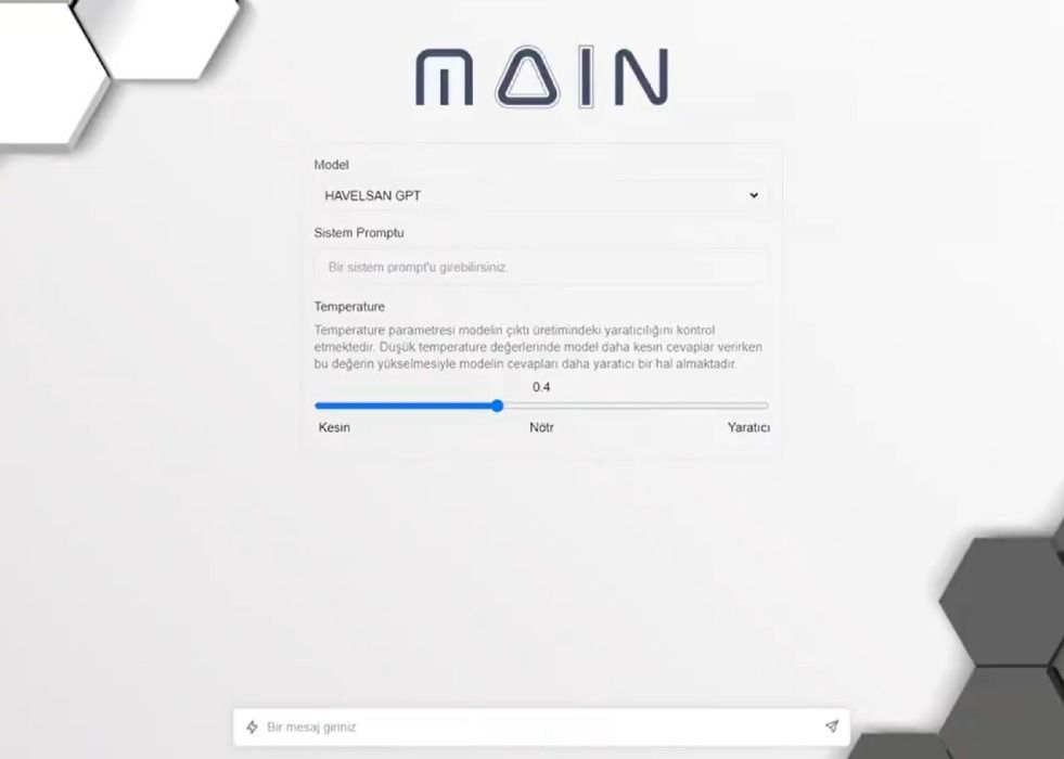 HAVELSAN’s MAIN GPT AI To be Launched Soon