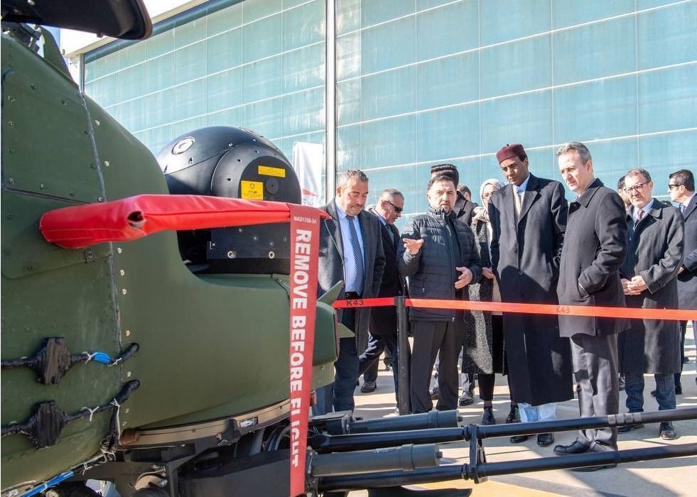 ASELFLIR-410 Integrated On T129 ATAK Helicopter