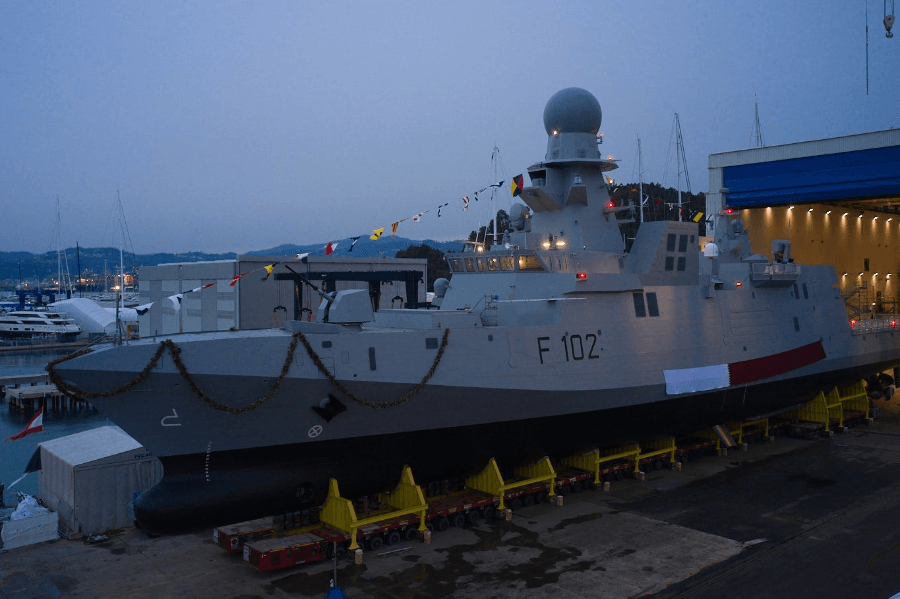 Fıncantıerı Launches the Second Corvette for Qatar