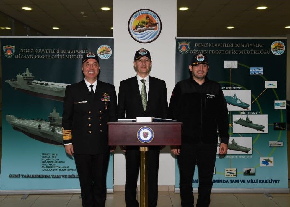 Design of the Turkish Aircraft Carrier Unveiled