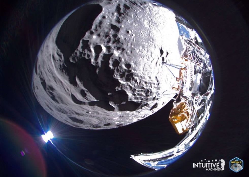 Intuitive Machines’ Odysseus Spacecraft Lands on the Moon