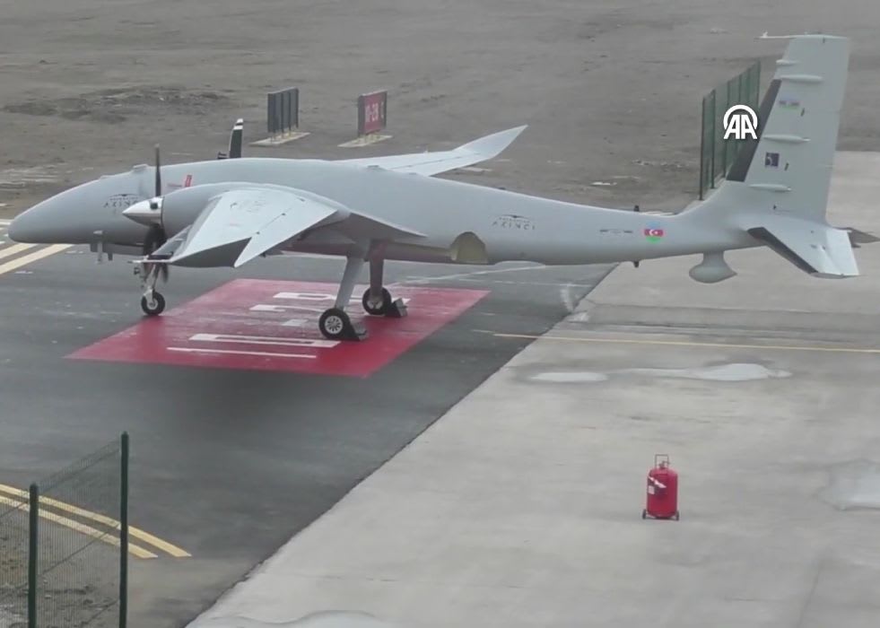 Azerbaijani AKINCI UCAVs Join Military Exercise