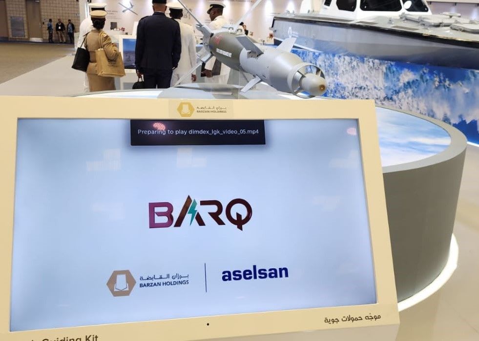 Barzan Presents ASELSAN’s LGK-82 as Barq 