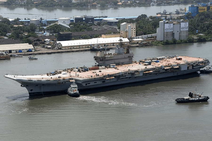 India’s INS Vikrant Begins Sea Trials