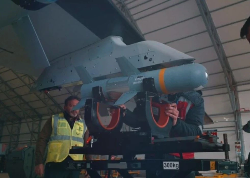 AKINCI UCAV Fires New Members of MAM Munitions Family
