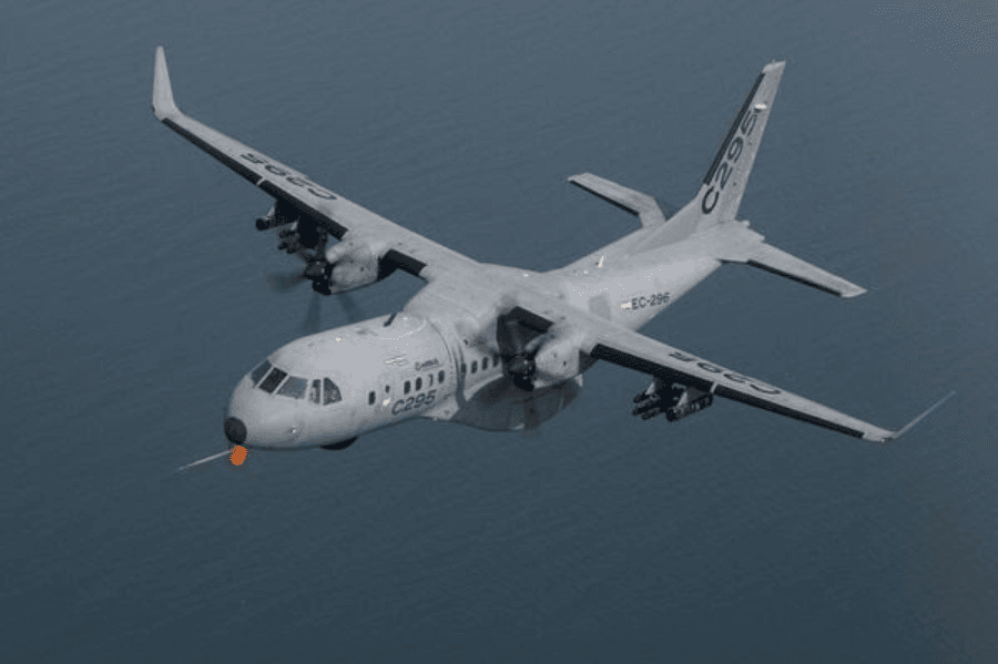 The teeth of the C295 Gunship are from Roketsan