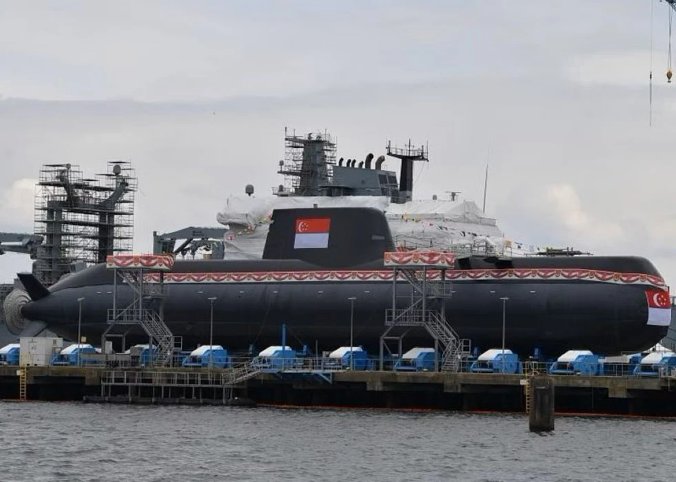 TKMS Launches the Forth Type 218 Submarine for Singapore