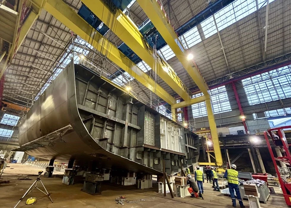 Naval Group Lays Keel of HN’s 3rd FDI Formion