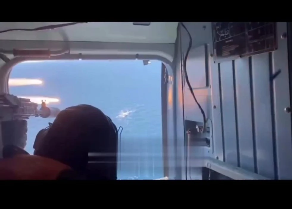 Russia Intercepts USVs from Helicopters