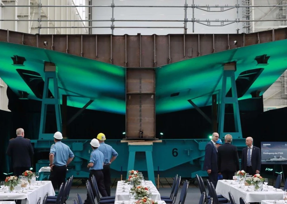 Germany Lays the Keel of First F126 Class Frigate