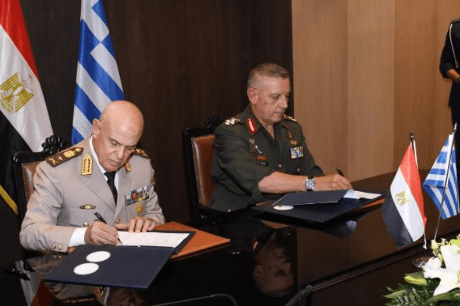 Egypt and Greece signed military cooperation protocol
