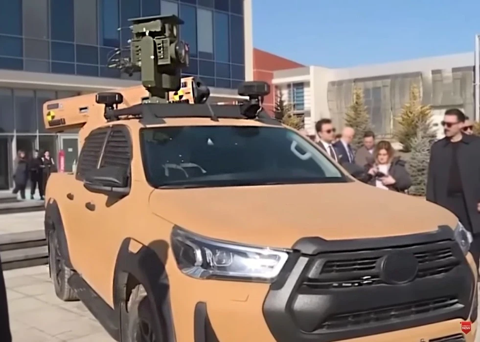 ROKETSAN Integrates CİRİT Missile on Pickup