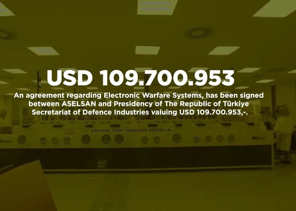 ASELSAN Signs E/W Contract with SSB