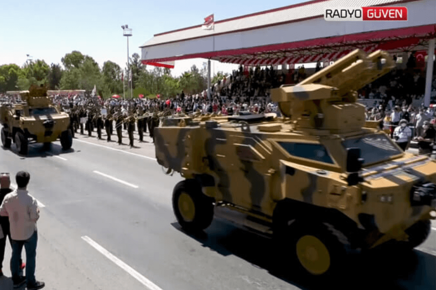 FNSS’s Pars 4X4 Seen in TRNC