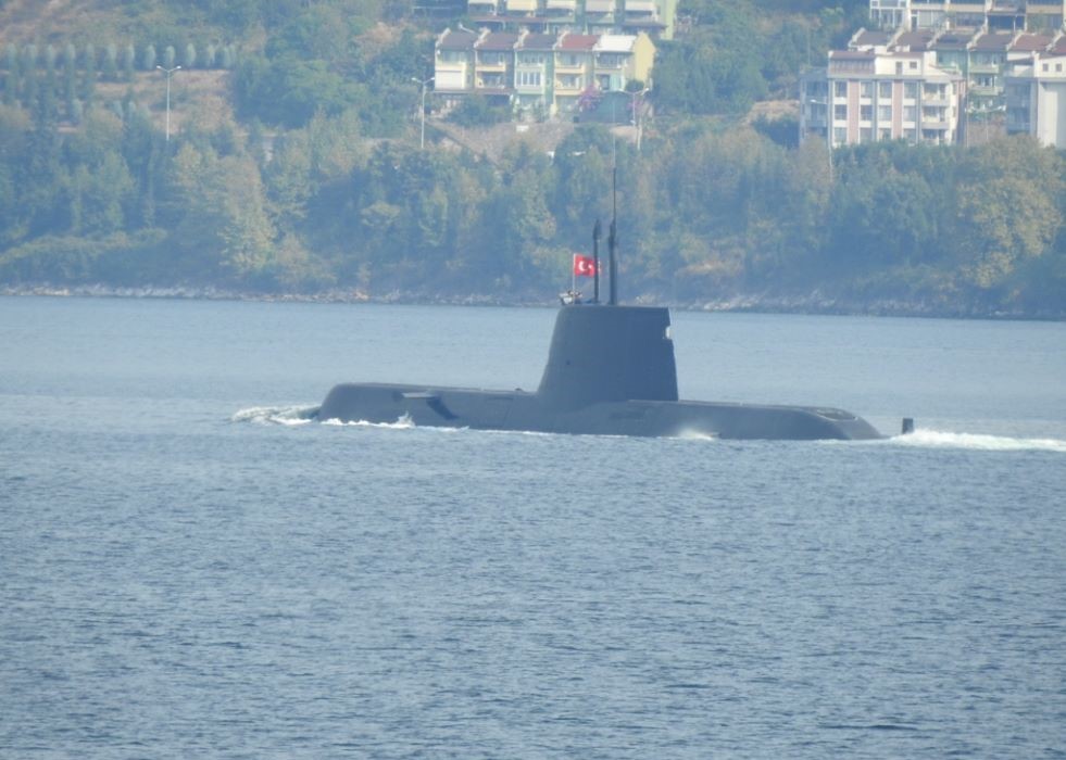Second AIP Submarine TCG HIZIRREIS Dives for the first time