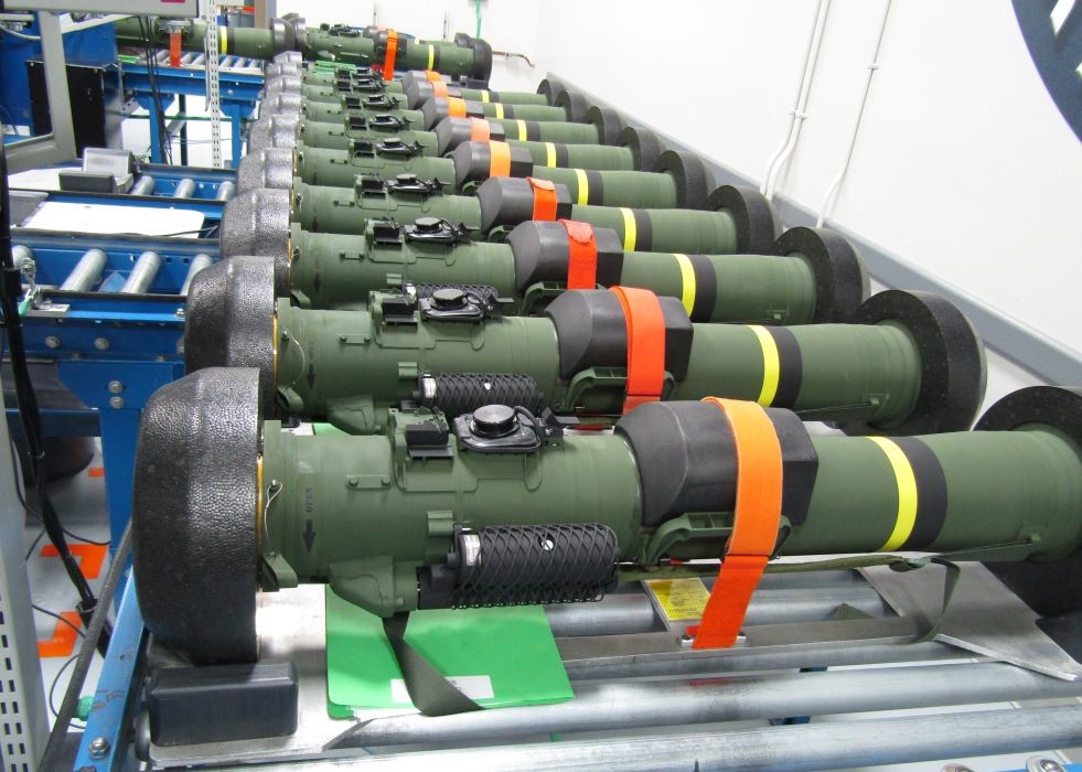 Tunisia Acquires 184 Javelin Missiles for $107.7 million