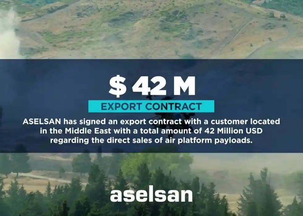ASELSAN Exports Air Platform Payloads to the Middle East