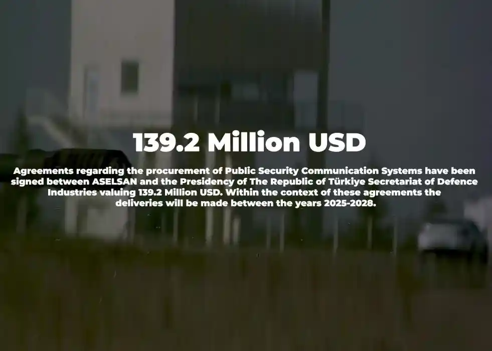 ASELSAN Signs $139.2 Million Worth Agreement with SSB