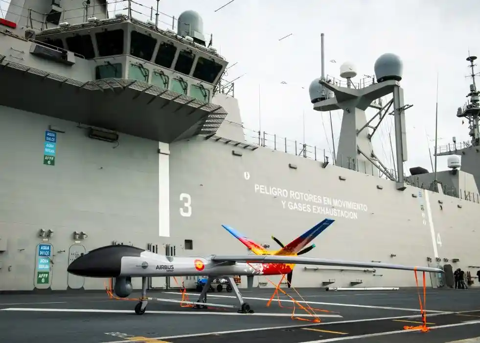 Airbus and Navantia Initiate a Project to Deploy UAV on LHD