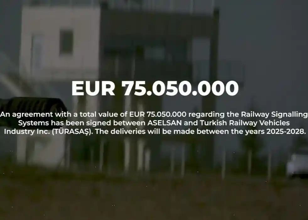 ASELSAN’s Systems will provide Signals at Railways