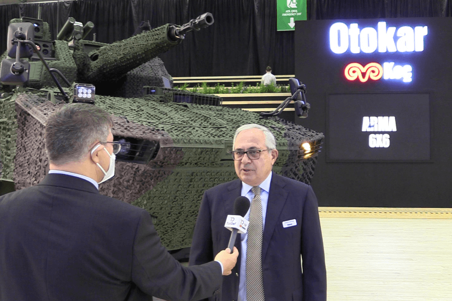 Otokar presented its armoured vehicles at IDEF