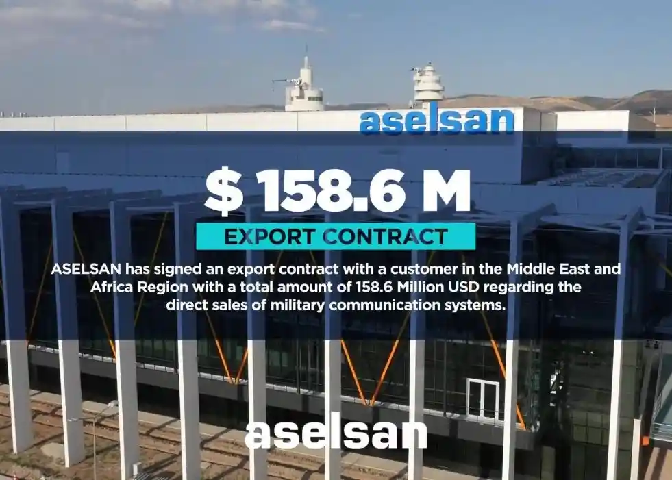 ASELSAN Exports Communication Systems Valued $158.6 Million