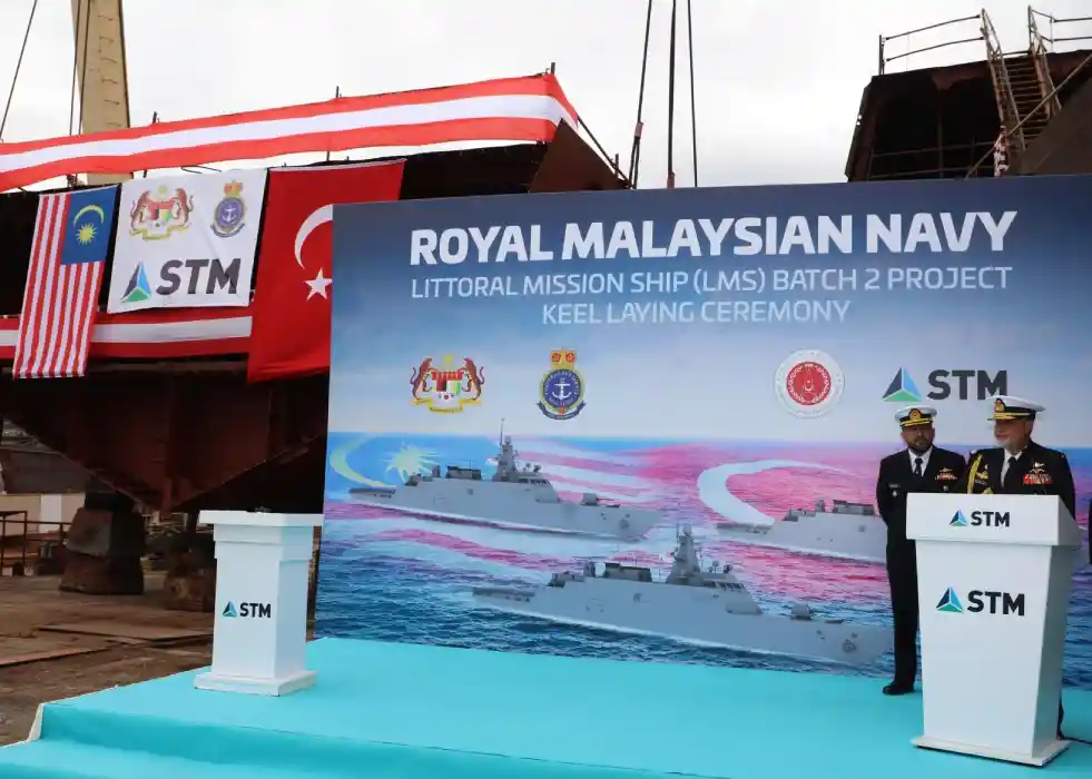 STM Lays the Keel for Malaysia’s LMS Batch 2 Corvettes
