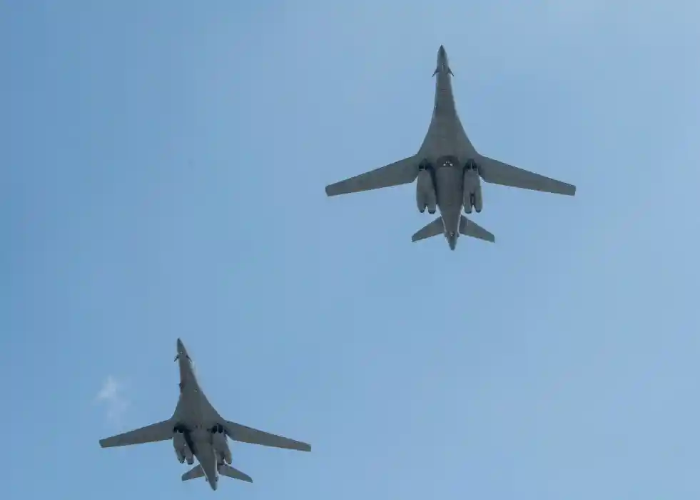 US Deploys Bombers in the Pacific to Protect Japan