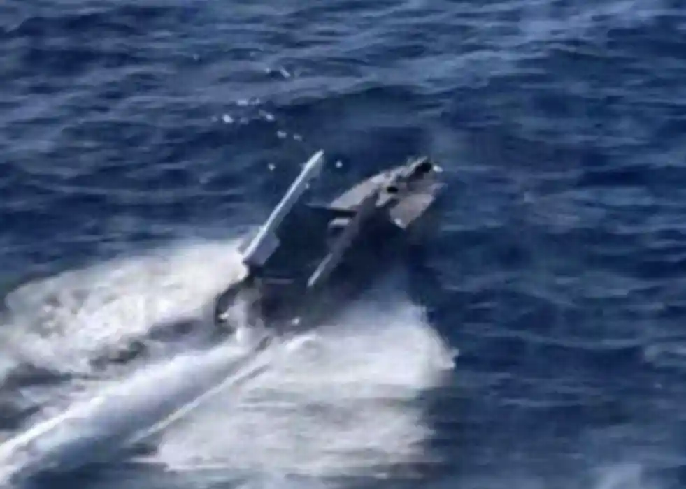 Ukrainian AAM-Armed USVs’ Next Victim a Russian Fighter?