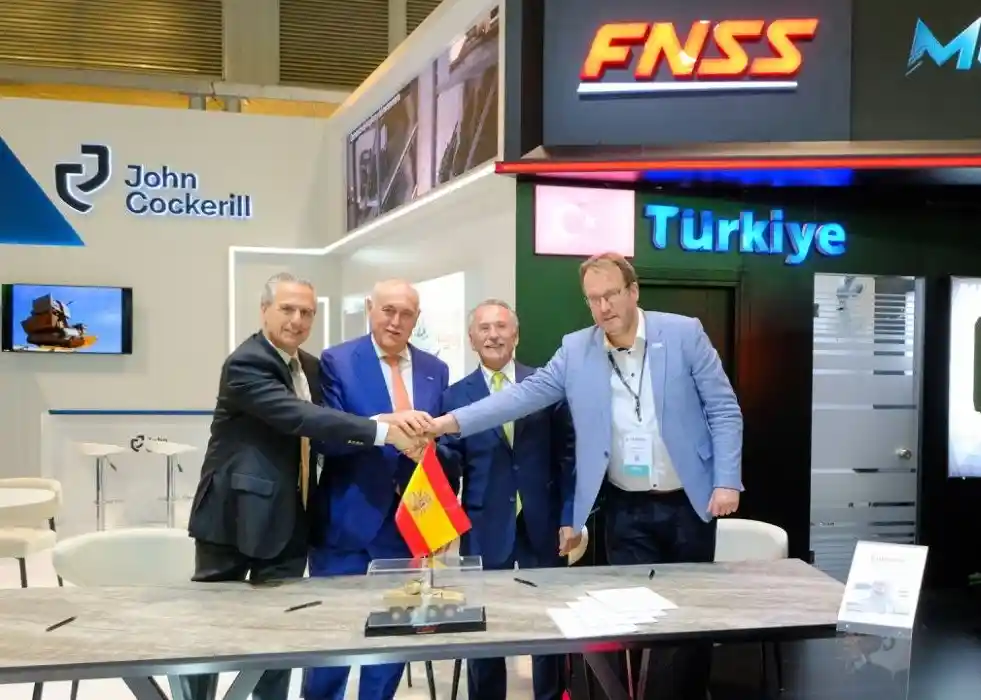 TSD, Groupo Oesía, FNSS, and John Cockerill sign an MoU