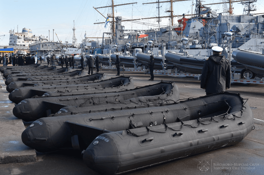 U.S. Donates land and navy platforms to Ukraine