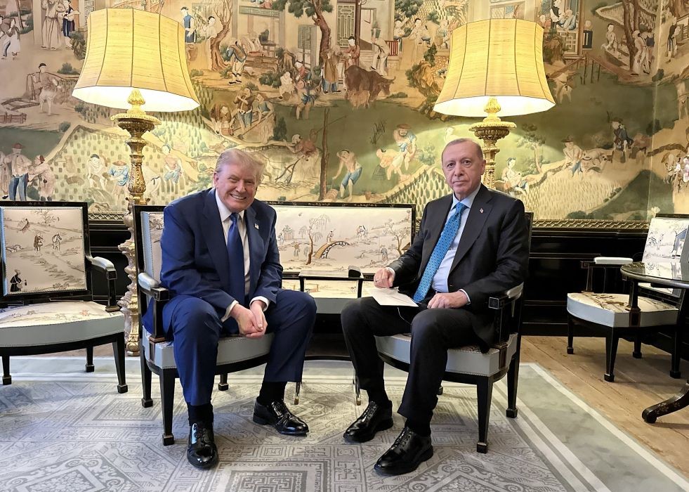 Erdoğan and Trump Meet on the sidelines of the NATO