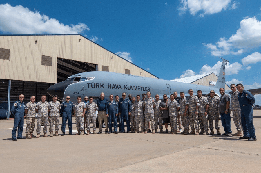 Modernised Stratotanker Returns Turkey
