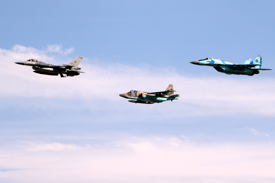 Joint Electronic Warfare Exercise from Turkey and Azerbaijan