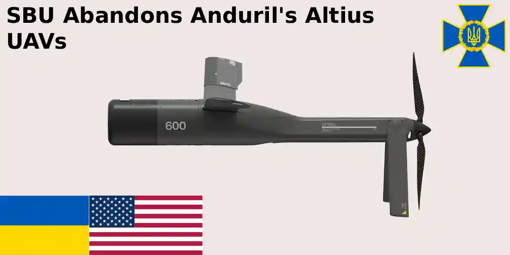Ukrainian Security Service SBU Halts Altius UAVs' Operation