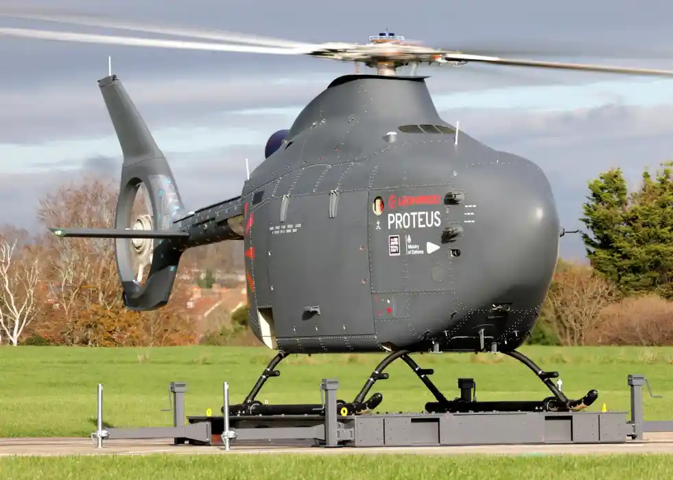 Leonardo’s Proteus Heavy RUAV Completes Ground Tests