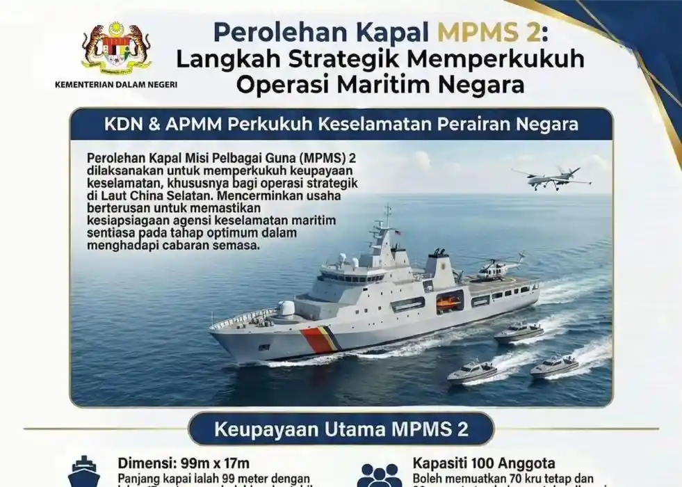 Malaysia highlights MPMS-2 ship built by Türkiye’s Desan